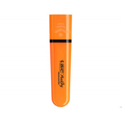 ROTULADOR BIC FLAT FLUORESCENTE NARANJA NEON CAJA DE 12 UNIDADES