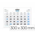 CALENDARIO PARED LIDERPAPEL CLASICO 2025 LOMO ENGOMADO 30X30 CM PAPEL 105 GR