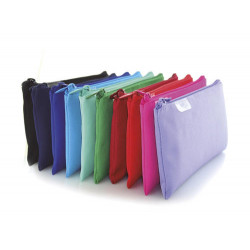 BOLSO ESCOLAR OFFICE BOX COLORLINE SILICONA PLANO CON CREMALLERA COLORES SURTIDOS