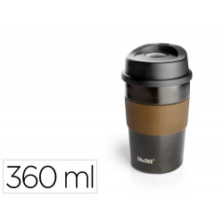 VASO TERMICO IBILI DOBLE PARED LUXE CAFE 360 ML