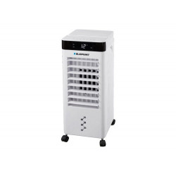 CLIMATIZADOR EVAPORATIVO BLAUPUNKT 65W DEPOSITO 8L 3 VELOCIDADES HASTA 20 M2 CON RUEDAS COLOR BLANCO