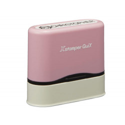 SELLO X STAMPER QUIX NOMBRE PERSONALIZABLE COLOR ROSA 9,5X46 MM QN41