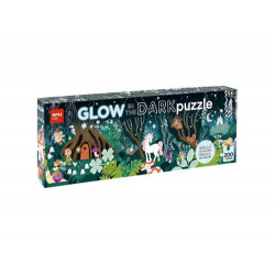 PUZZLE APLI GLOW IN THE DARK BOSQUE MAGICO 200 PIEZAS