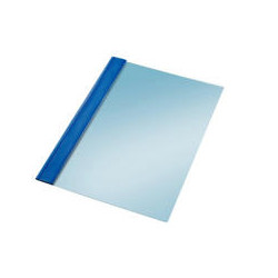 CARPETA DOSSIER FASTENER PLASTICO ESSELTE FOLIO 125 MC COLOR AZUL CAJA DE 50 UNIDADES