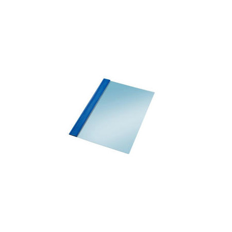 CARPETA DOSSIER FASTENER PLASTICO ESSELTE FOLIO 125 MC COLOR AZUL CAJA DE 50 UNIDADES