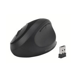 RATON KENSINGTON PRO FIT ERGO OPTICO 1600 DPI USB 2,4 GHZ INALAMBRICO COLOR NEGRO