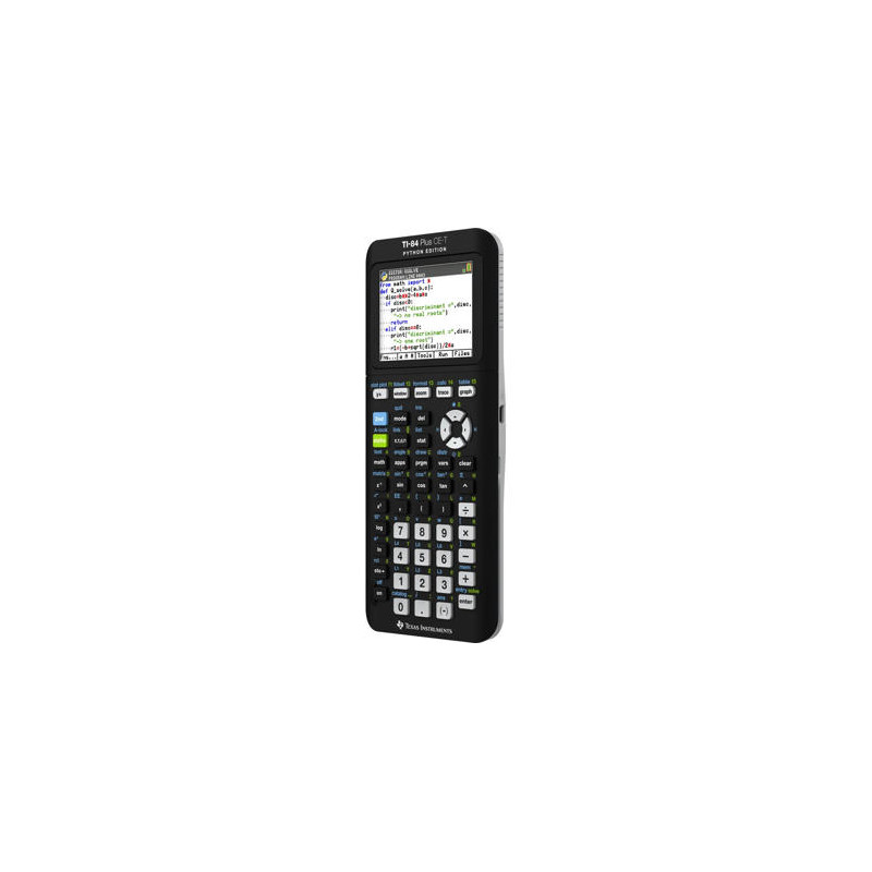 CALCULADORA TEXAS INSTRUMENTS TI-84 PLUS CE-T PYTHON GRAFICA 10 LINEAS 3MB ROM 154KB RAM