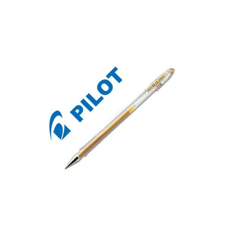 BOLIGRAFO PILOT G1 TINTA GEL ORO