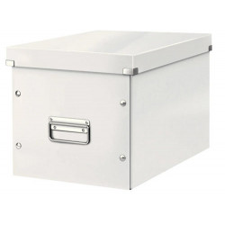 CAJA ALMACENAMIENTO LEITZ CLICK & STORE CUBICA GRANDE COLOR BLANCO 320X360X310 MM