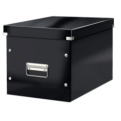 CAJA ALMACENAMIENTO LEITZ CLICK & STORE CUBICA GRANDE COLOR NEGRO 320X360X310 MM