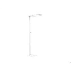 LAMPARA DE PIE MAUL LED JURA ALUMINIO COLOR BLANCO 1200X500X120 MM