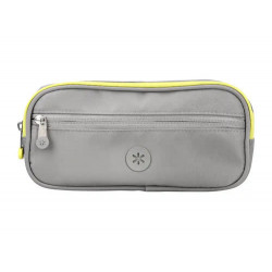 ESTUCHE PORTATODO ANTARTIK FUSION FLEX 3 CREMALLERAS GRIS COMPAÐERO MOCHILA 100X60X220 MM