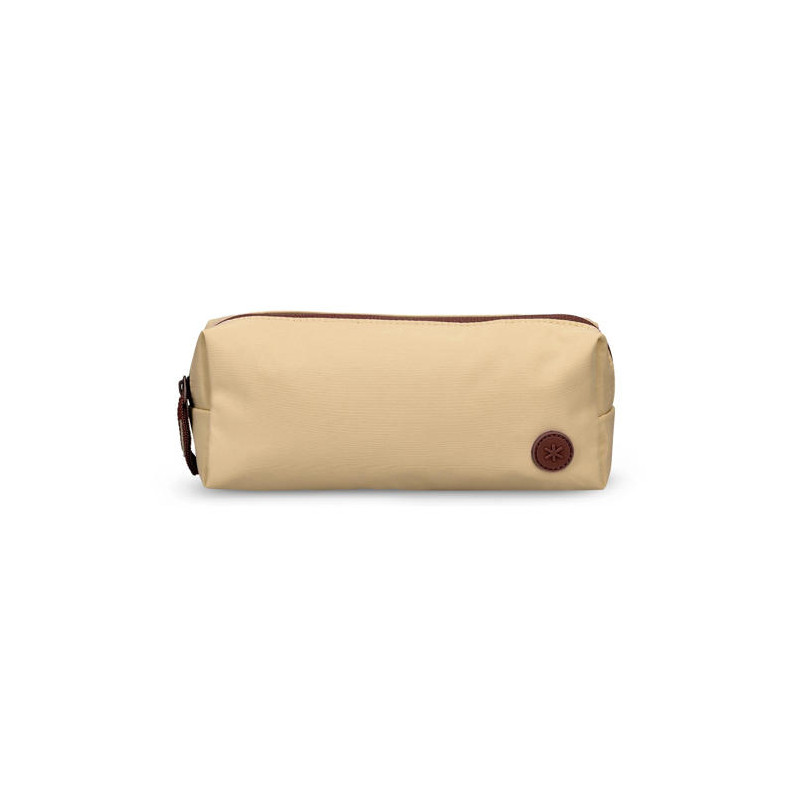 ESTUCHE PORTATODO ANTARTIK BASIC PACK 1 COMPARTIMENTO BEIGE COMPAÑERO MOCHILA 80X55X210 MM