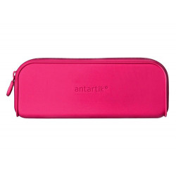 ESTUCHE PORTATODO ANTARTIK PRISMA SILICONA SOFT RECTANGULAR 185X50X75 MM ROSA FUCSIA