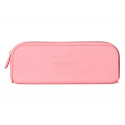 ESTUCHE PORTATODO ANTARTIK PRISMA SILICONA SOFT RECTANGULAR 185X50X75 MM ROSA CHICLE