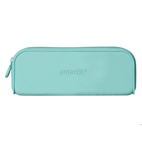 ESTUCHE PORTATODO ANTARTIK PRISMA SILICONA SOFT RECTANGULAR 185X50X75 MM MENTA