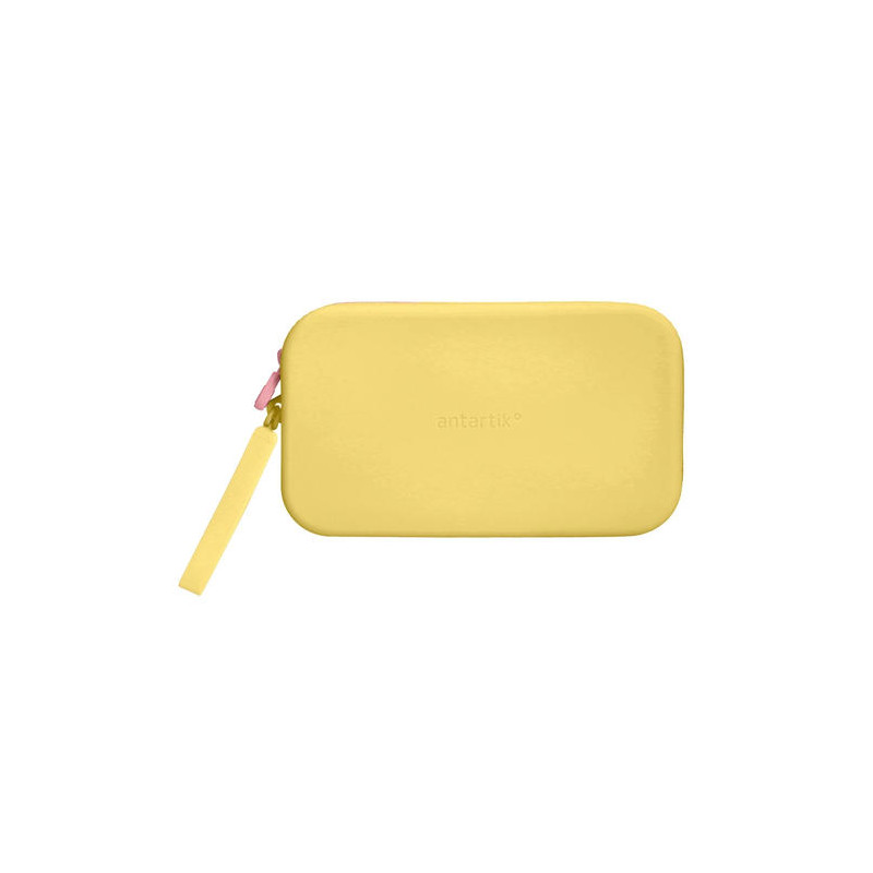 ESTUCHE PORTATODO ANTARTIK TROPICAL DIVE SILICONA SOFT RECTANGULAR 190X120X25 MM COLOR AMARILLO