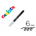 ROTULADOR CARIOCA JUMBO LAVABLE NEGRO PUNTA GRUESA 6 MM