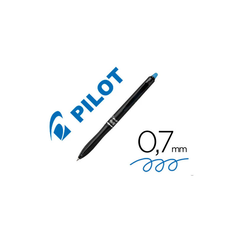 BOLIGRAFO PILOT FRIXION BALL PLUS BORRABLE 0,7 MM PUNTA MEDIA AZUL