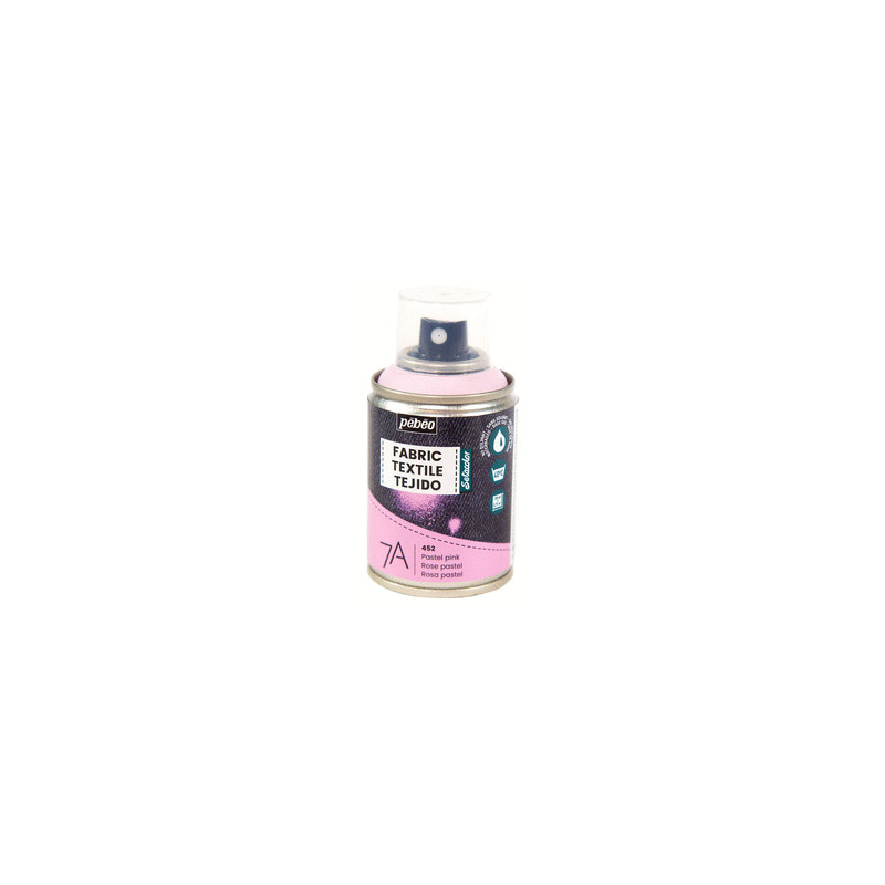 PINTURA TEXTIL 7A SPRAY 100ML - ROSA PASTEL